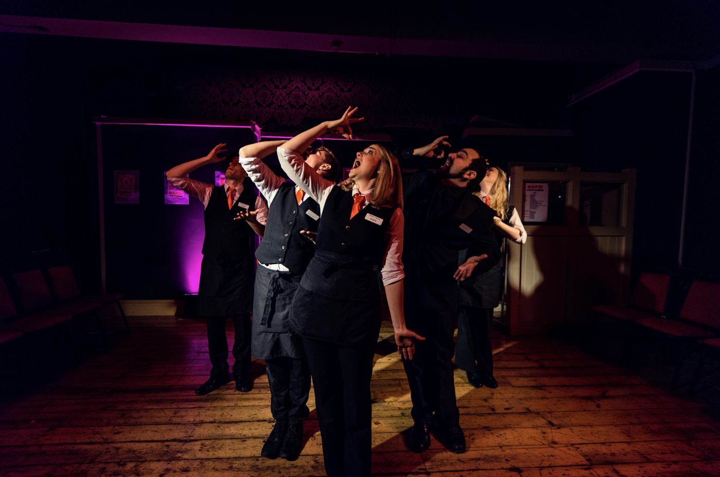 USHERS original production at the Hope Theatre in 2013